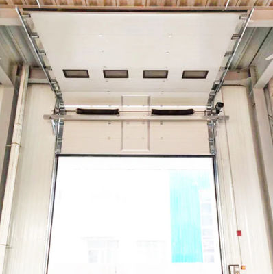 Steel Overhead Sectional Door With Noise-Reducing Remote Control Electric Automatic