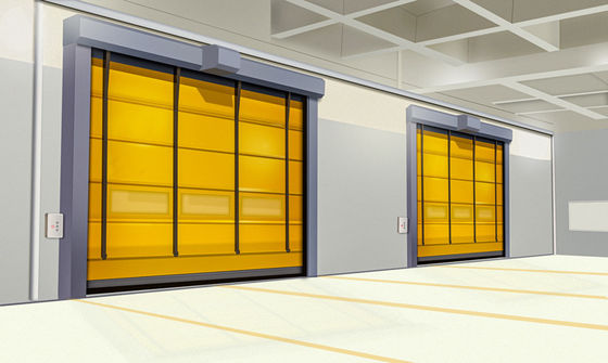 Large Size Quick Shutter Door Effective Insulation Rapid Response