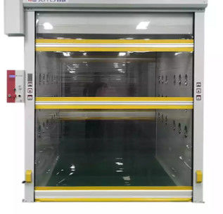 Wind Resistance Aluminum Sectional Door With Single / Double Layer Sheet High Quality Electric industrial aluminum Alloy