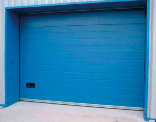 Commercial Sectional Overhead Doors  50mm~80mm Thickness  450N/M2 Windproof