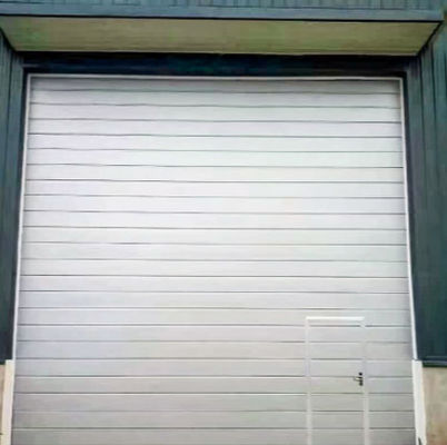 Sectional Overhead Door With Customizable And Powder Coated Stainless Steel