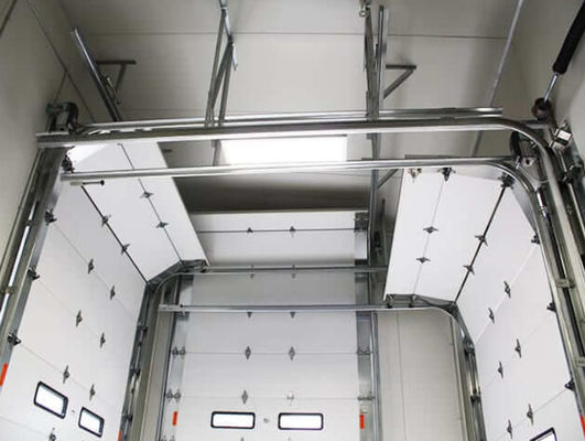Commercial Sectional Overhead Doors Automatic Formed Industrial Sectional Doors Vertical