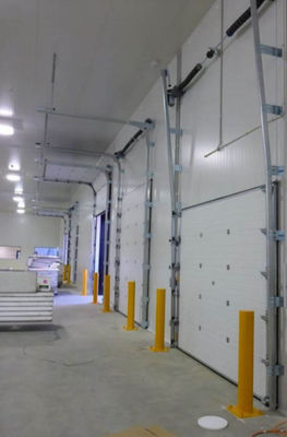 Commercial Sectional Overhead Doors With Automatic Formed Powder Coated Galvanized