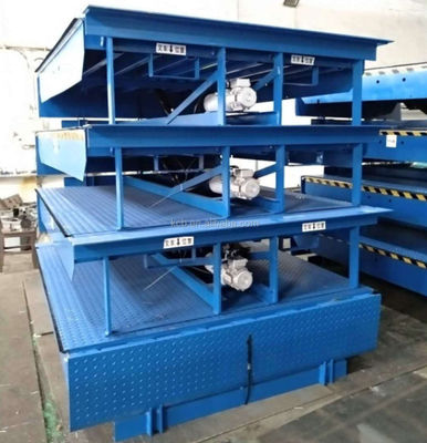 High Duty Loading Dock Leveler Hydraulic Power An Warehouse Mobile Container