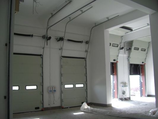 Noise Reducing Commercial Sectional Overhead Doors With Automatic Formed