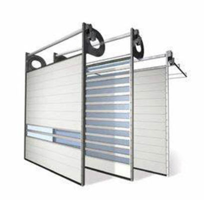 Aluminum Transparent High Speed Spiral Door Safety Efficiency Automatic Warehouse